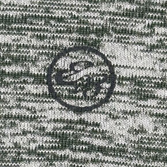 Eddie Bauer Women's Large 1/2 Zip Pullover Green Heather Performance Active Top - Picture 5 of 10